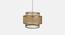 Isla gold Iron Hanging Lights (Natural) by Urban Ladder - Front View Design 1 - 605741