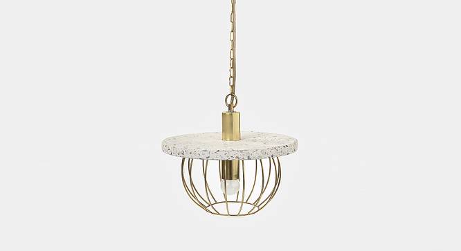Tallulah Gold metal Hanging Lights (White) by Urban Ladder - Front View Design 1 - 605750