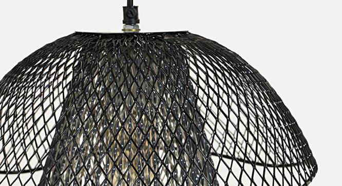 Daisy Black Iron Hanging Lights (Multicolor) by Urban Ladder - Design 1 Side View - 605758