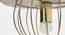Tallulah Gold metal Hanging Lights (White) by Urban Ladder - Design 1 Side View - 605775