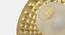 Millie gold Floor Lamps With Gold Iron Base (White) by Urban Ladder - Ground View Design 1 - 605790