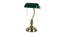 Argus Gold Iron Study lamp (Gold) by Urban Ladder - Front View Design 1 - 605881