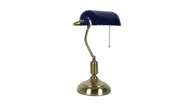 Aries Gold Iron Study lamp (Gold) by Urban Ladder - Front View Design 1 - 605882
