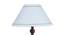 Amber White Fabric Shade Floor Lamp With White Mango Wood Base (White) by Urban Ladder - Ground View Design 1 - 605911