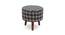 Anthony Solid Wood Stool in Black Colour (Black) by Urban Ladder - Front View Design 1 - 606101