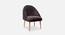 Arian Solid Wood Outdoor Chair in Black Colour (Black) by Urban Ladder - Front View Design 1 - 606162