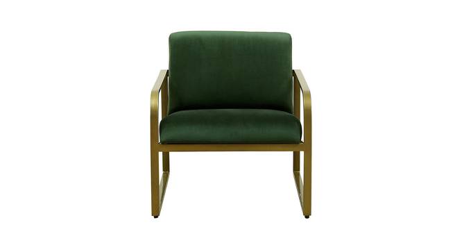 Arianna Metal Outdoor Chair in Green Colour (Green) by Urban Ladder - Front View Design 1 - 606173