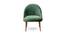 Finley Solid Wood Outdoor Chair in Green Colour (Green) by Urban Ladder - Design 1 Side View - 606175