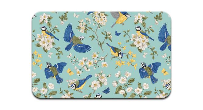 Ashley Multicolor Printed MDF 17x11 Inches Table Mat Set of 2 (Multicolor) by Urban Ladder - Design 1 Side View - 606749