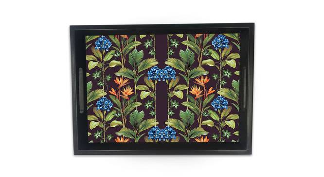 Cassidy Multicolor MDF 15x11 Inches Tray (Multicolor) by Urban Ladder - Design 1 Side View - 606801