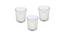 Charles Sweet Pea Jasmine  Scented Candles Set of 3 (White) by Urban Ladder - Front View Design 1 - 607086
