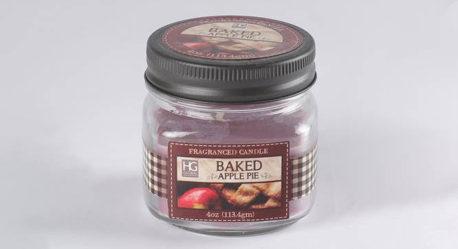 George Baked Apple Scented Candles (Red) by Urban Ladder - Front View Design 1 - 607092
