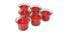 Horton Apple Cinnamon Scented Candles Set of 6 (Red) by Urban Ladder - Front View Design 1 - 607095
