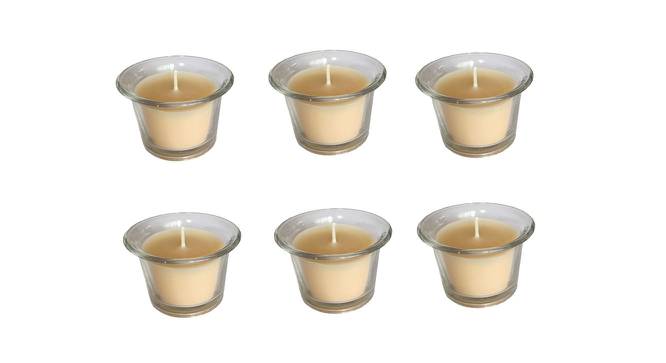 Marco Unscented Candles Set of 6 (White) by Urban Ladder - Front View Design 1 - 607100