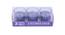 Bilbo Lavender Field Scented Candles Set of 3 (Purple) by Urban Ladder - Ground View Design 1 - 607136