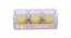 Edmund Lemon Bar Scented Candles Set of 3 (Yellow) by Urban Ladder - Ground View Design 1 - 607139