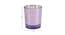 Edison Purple Glass Tealight Holders -  Set Of 4 (Purple) by Urban Ladder - Design 1 Dimension - 607329