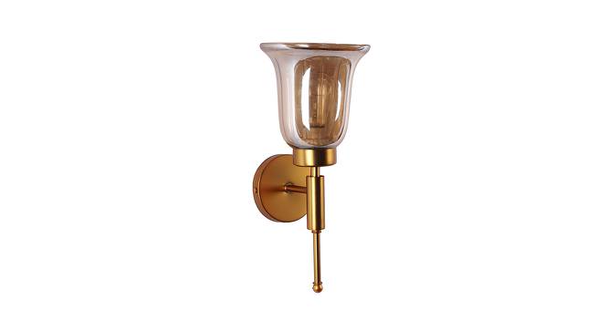 Keira Gold Metal Wall Light (Antique Gold) by Urban Ladder - Front View Design 1 - 607796
