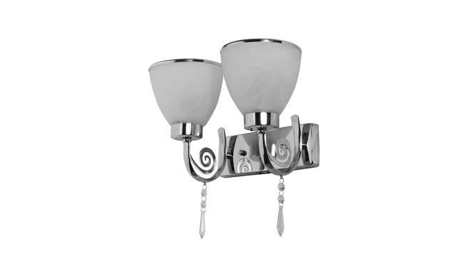 Millie Blue Metal Wall Light (Chrome) by Urban Ladder - Front View Design 1 - 607812