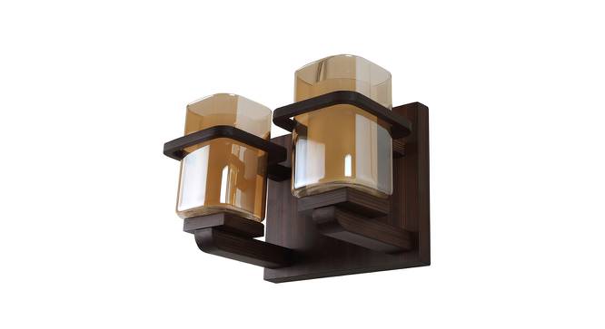 Louise Brown Metal Wall Light (Brown) by Urban Ladder - Front View Design 1 - 607819