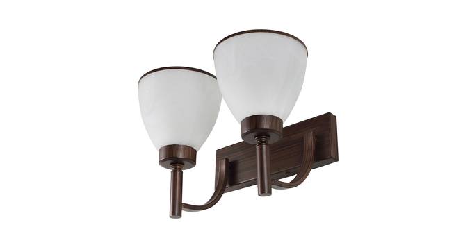 Levi Brown Metal Wall Light (Brown) by Urban Ladder - Front View Design 1 - 607827