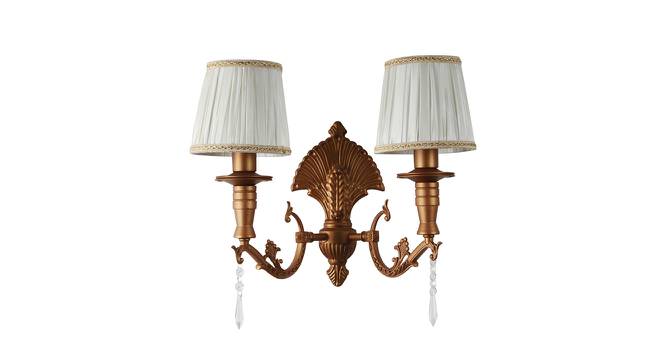 George Brown Metal Wall Light (Antique) by Urban Ladder - Front View Design 1 - 607856