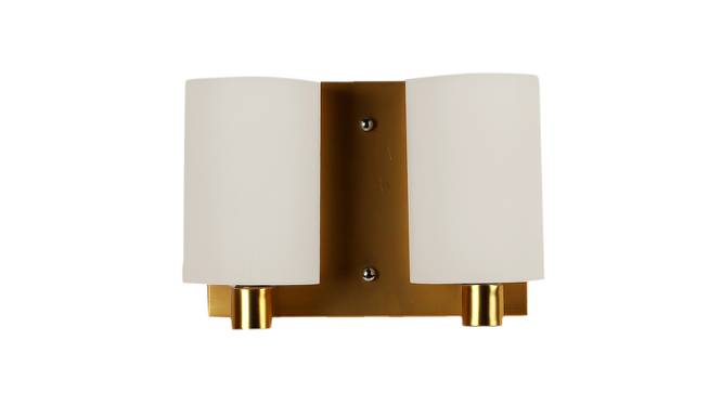Ani Gold Metal Wall Light (Antique Gold) by Urban Ladder - Front View Design 1 - 607864