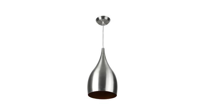 Kimberly Silver Metal Hanging Light (Satin Nickel) by Urban Ladder - Front View Design 1 - 607958
