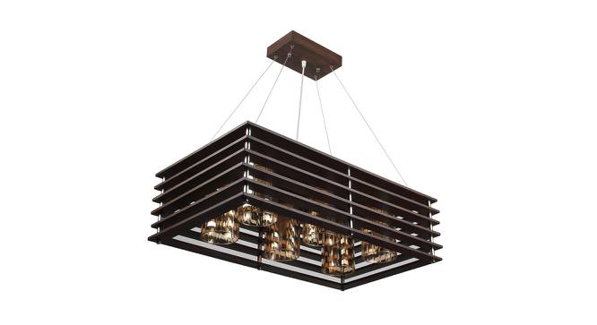 Kaiyote Brown Metal Hanging Light (Brown) by Urban Ladder - Front View Design 1 - 607967