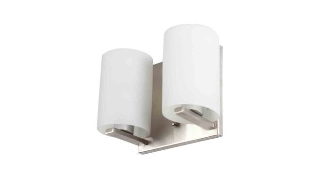Kyle Silver Metal Wall Light (Satin Nickel) by Urban Ladder - Front View Design 1 - 608075