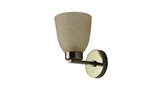 Ivy Gold Metal Wall Light (Antique Gold) by Urban Ladder - Front View Design 1 - 608216