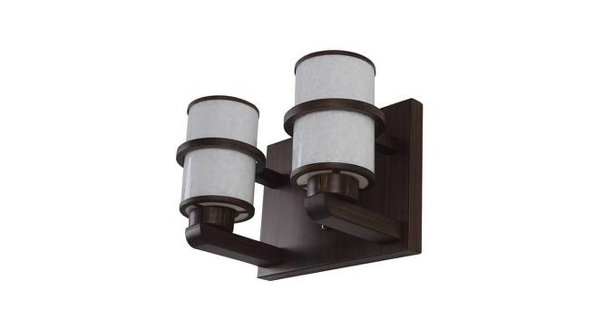 Jeremy Brown Metal Wall Light (Wood) by Urban Ladder - Front View Design 1 - 608219