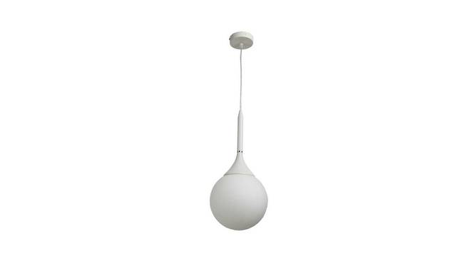 Nena White Metal Hanging Light (White) by Urban Ladder - Front View Design 1 - 608223