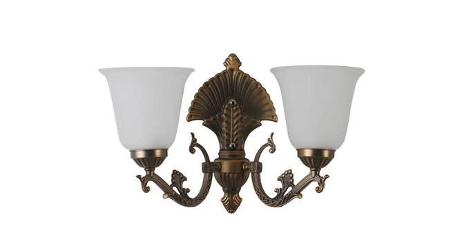 Jet Gold Metal Wall Light (Antique Gold) by Urban Ladder - Front View Design 1 - 608341