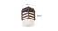 Bacchus Brown Metal Ceiling Light (Dark Wood) by Urban Ladder - Design 1 Dimension - 608369