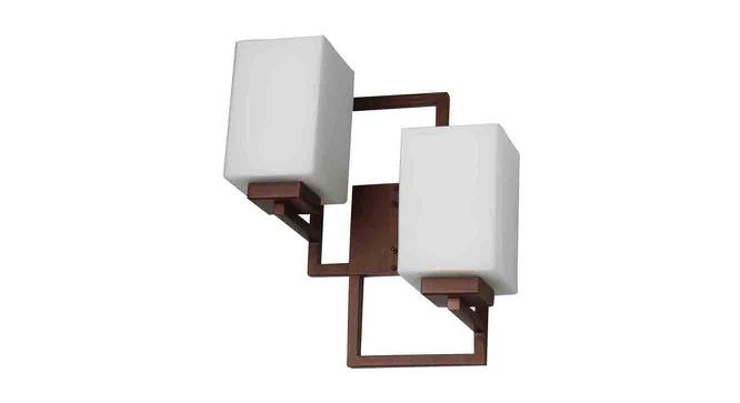 Ace Brown Metal Wall Light (Antique Brown) by Urban Ladder - Front View Design 1 - 608453