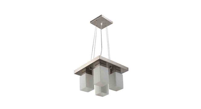 Alfie Silver Metal Hanging Light (Satin Nickel) by Urban Ladder - Front View Design 1 - 608461