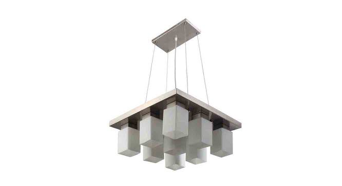 Allie Silver Metal Hanging Light (Satin Nickel) by Urban Ladder - Front View Design 1 - 608463