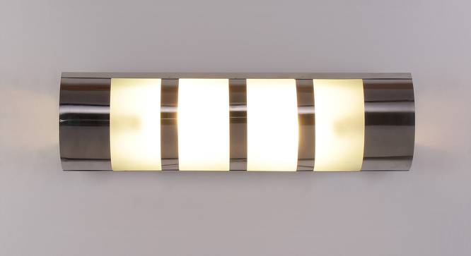 Bowen White Glass Wall Light (White) by Urban Ladder - Front View Design 1 - 608953