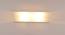 Kade White Glass Wall Light (White) by Urban Ladder - Front View Design 1 - 609029