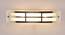 Desmond White Glass Wall Light (White) by Urban Ladder - Front View Design 1 - 609034