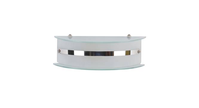 Hector White Glass Wall Light (White) by Urban Ladder - Design 1 Side View - 609067