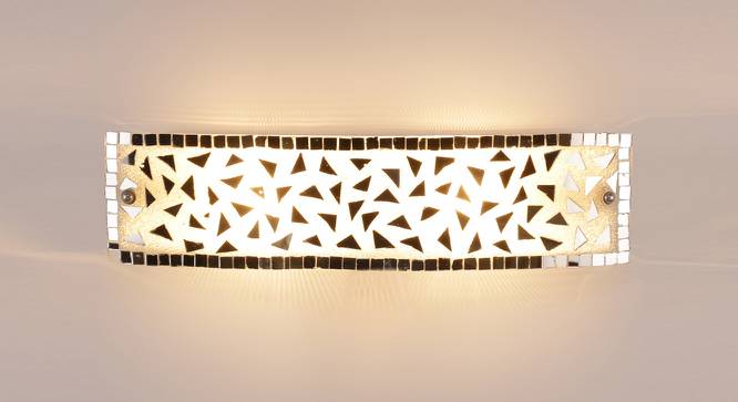 Caiden Multicolor Glass Wall Light (Multicolor) by Urban Ladder - Front View Design 1 - 609076