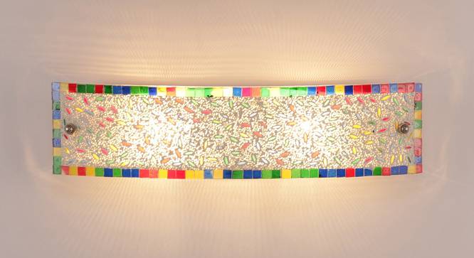 Ronin Multicolor Glass Wall Light (Multicolor) by Urban Ladder - Front View Design 1 - 609090