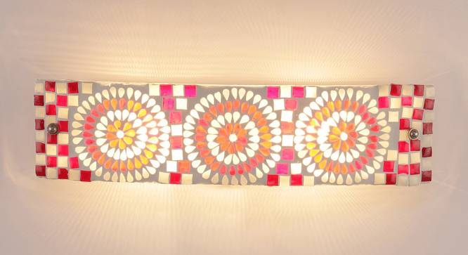 Ari Multicolor Glass Wall Light (Multicolor) by Urban Ladder - Front View Design 1 - 609097