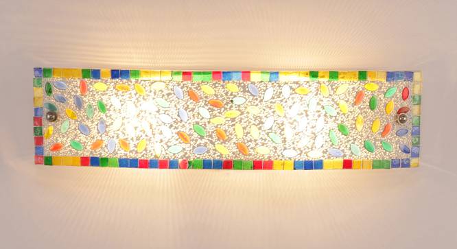 Marco Multicolor Glass Wall Light (Multicolor) by Urban Ladder - Front View Design 1 - 609099