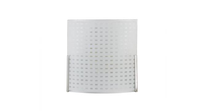 Shanita White Glass Wall Light (White) by Urban Ladder - Design 1 Side View - 609103