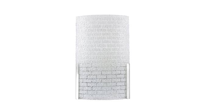 Clayburn White Glass Wall Light (White) by Urban Ladder - Design 1 Side View - 609106