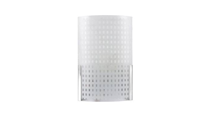 Trisia White Glass Wall Light (White) by Urban Ladder - Design 1 Side View - 609107