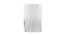 Breiana White Glass Wall Light (White) by Urban Ladder - Design 1 Side View - 609108